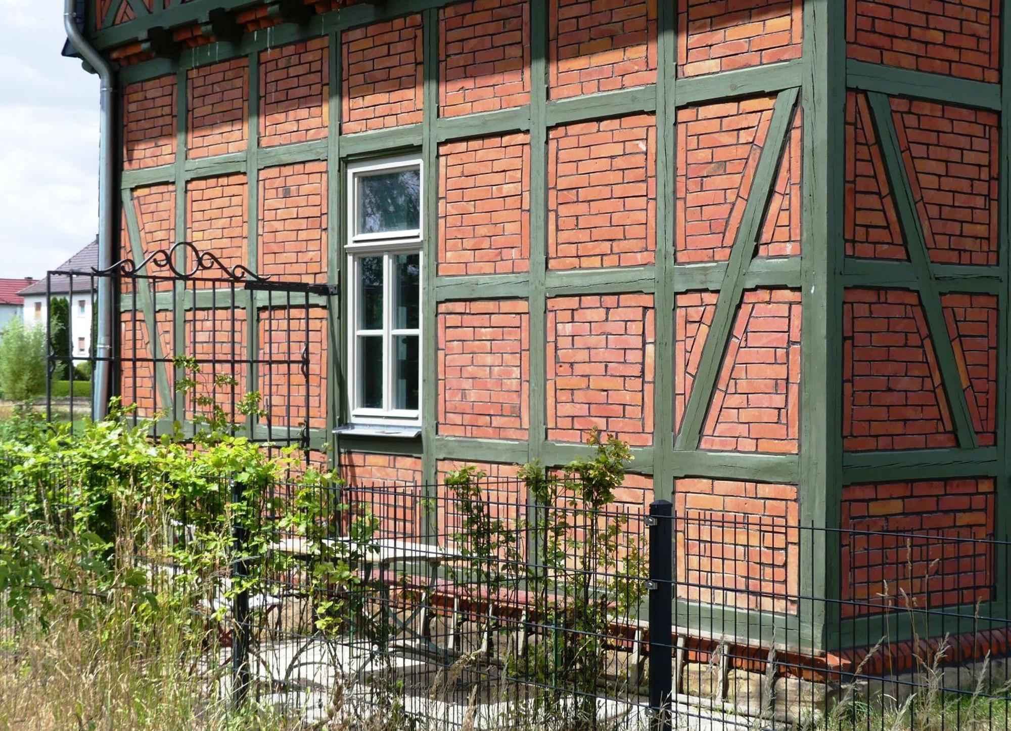 Ferienwohnung Bahnhof 1892 Meeder المظهر الخارجي الصورة